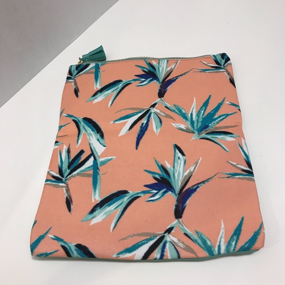 Rachel Pally Fold-Over Fabric/Faux LeatherBag NWOT - Picture 3 of 6